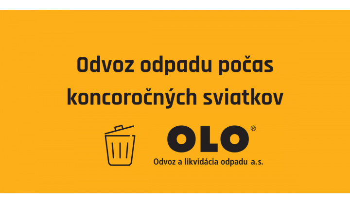 Fotka pre článok Odvoz odpadu počas sviatkov