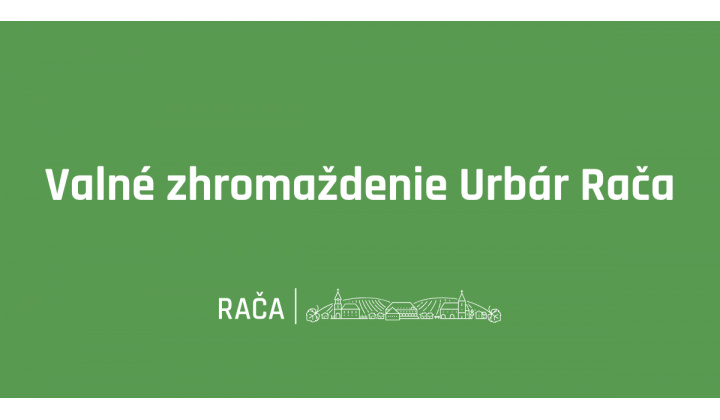 Fotka pre článok Valné zhromaždenie Urbár Rača 19. 11. 2025